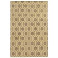 Espectaculo Maddox 5650 Hand Knotted Wool Rectangle Rug, Beige - 55 ft. x 8 ft. ES1876623